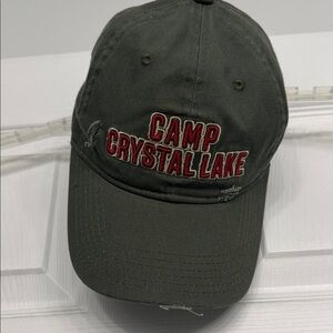Camp Crystal Lake Green Cap